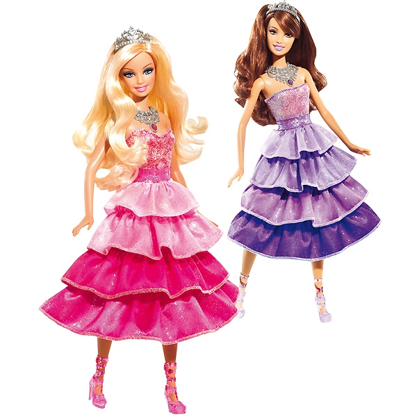 Barbie princesa brillos mágicos Mattel